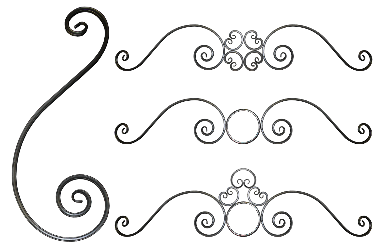 Элементы кованые орнамент