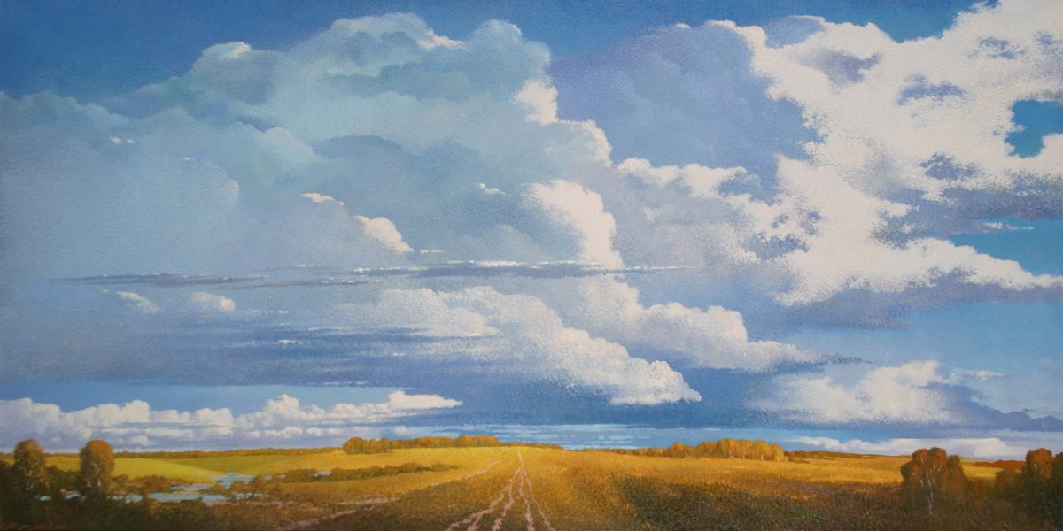 Небо в живописи великих художников