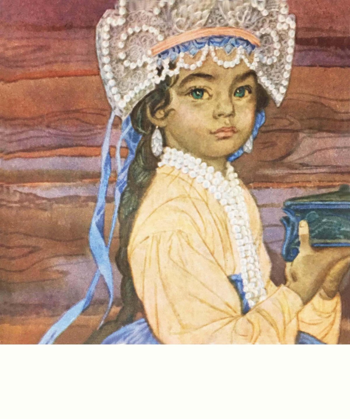 Иллюстрации Олега Коровина Малахитовая шкатулка