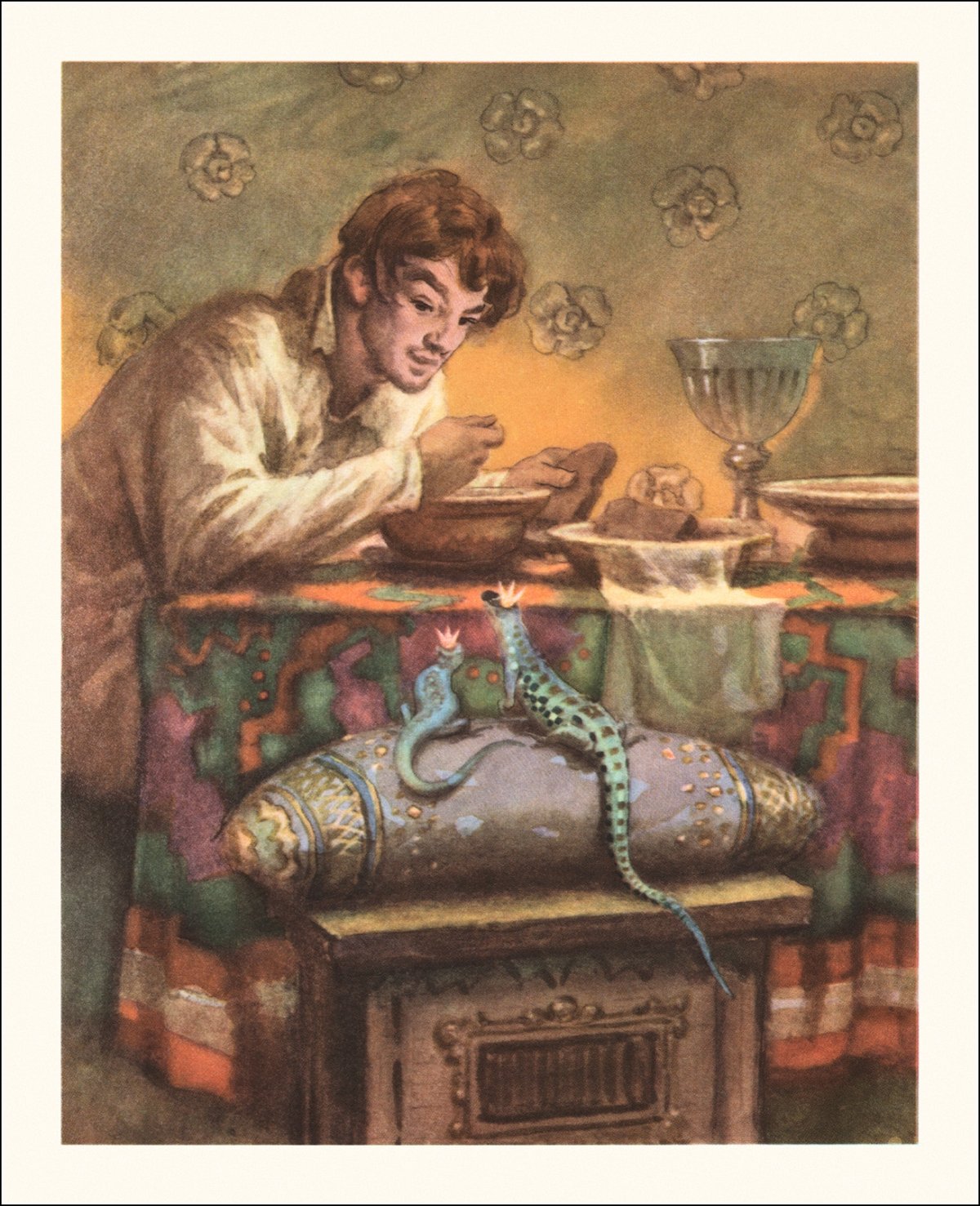 Бажов хозяйка Малахитовая шкатулка