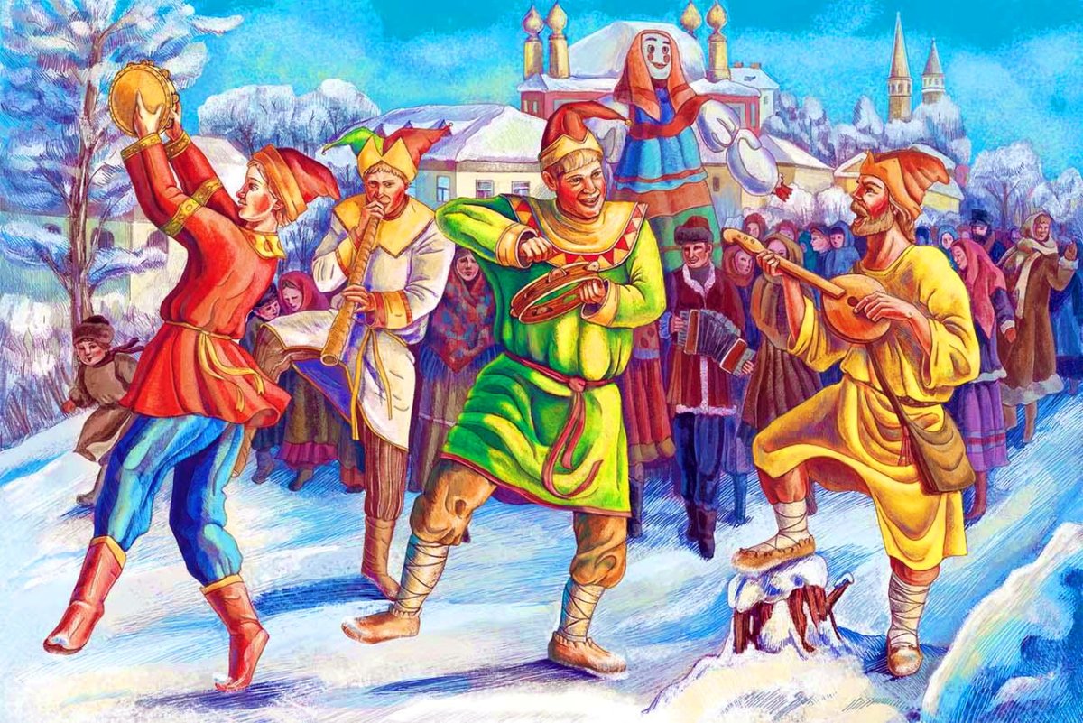 Скоморохи с ложками