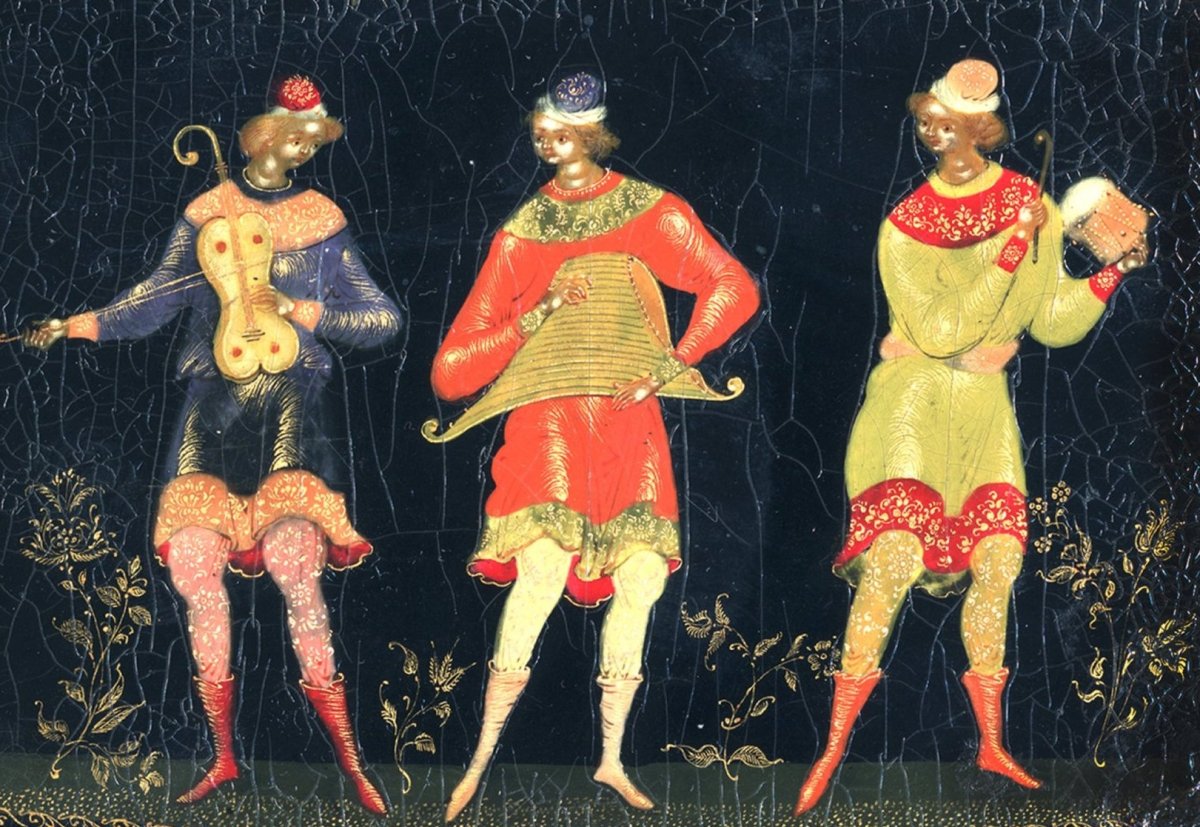 Скоморохи плясуны