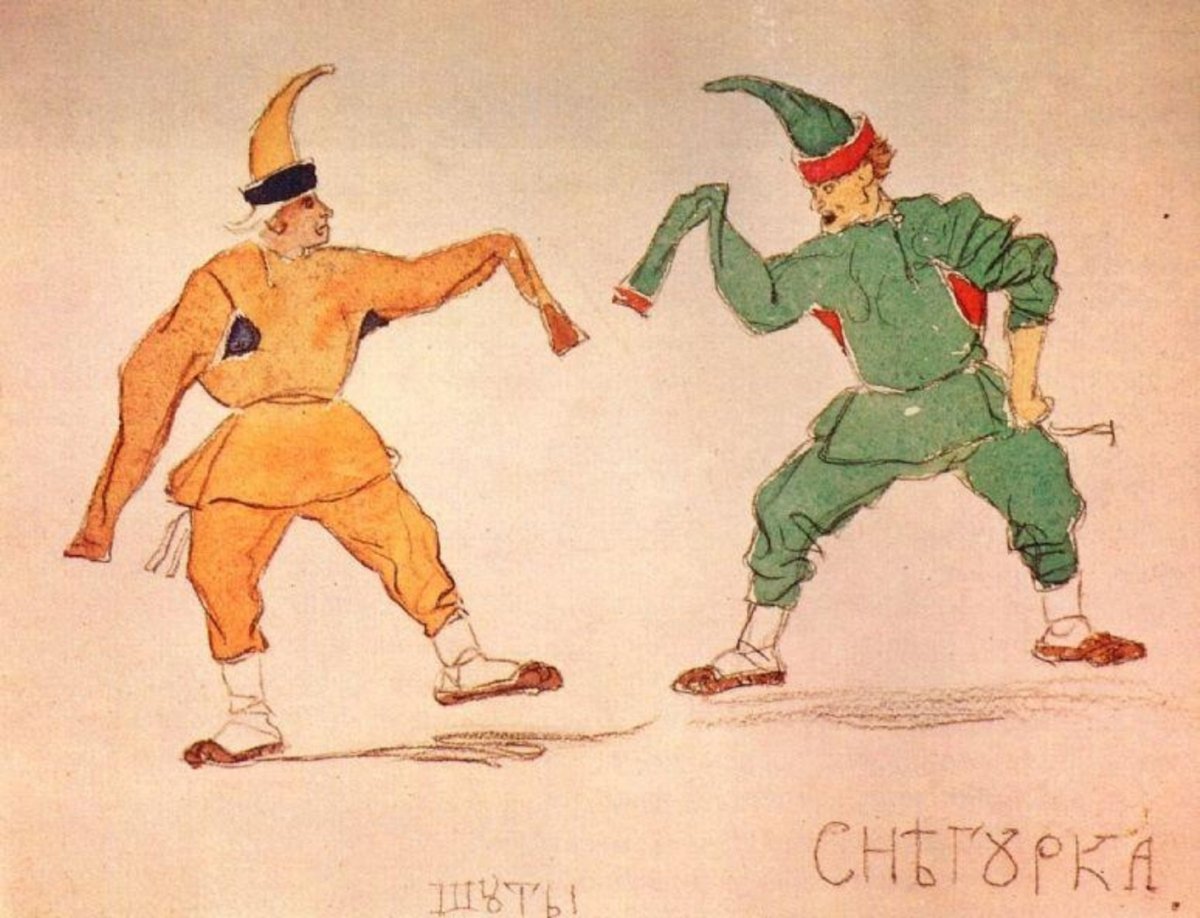 Скоморохи в древней Руси