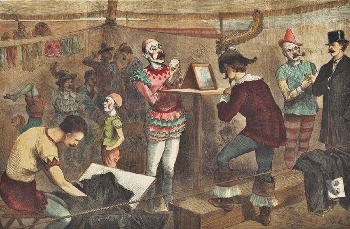 Скоморох вектор