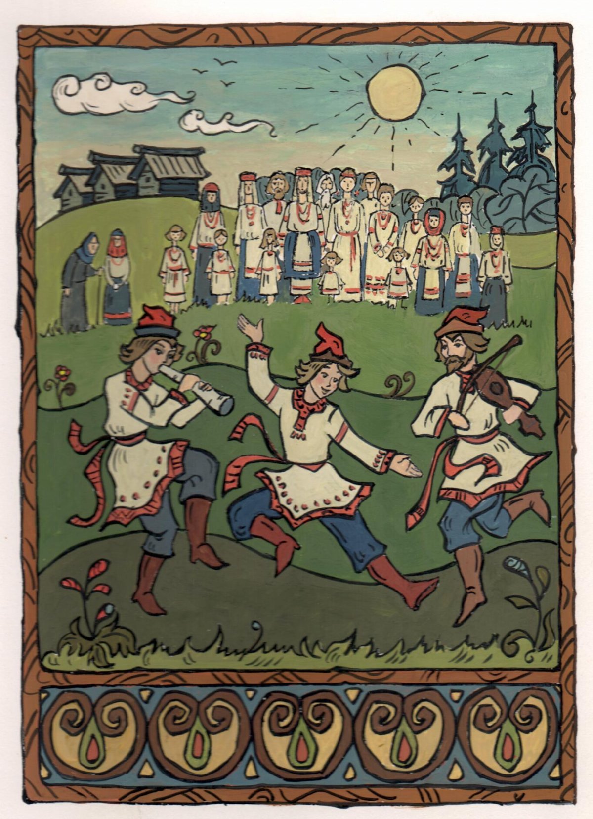 Фон для Скоморохов