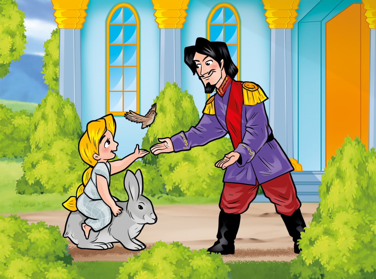 Братья Гримм дочь Семилетка