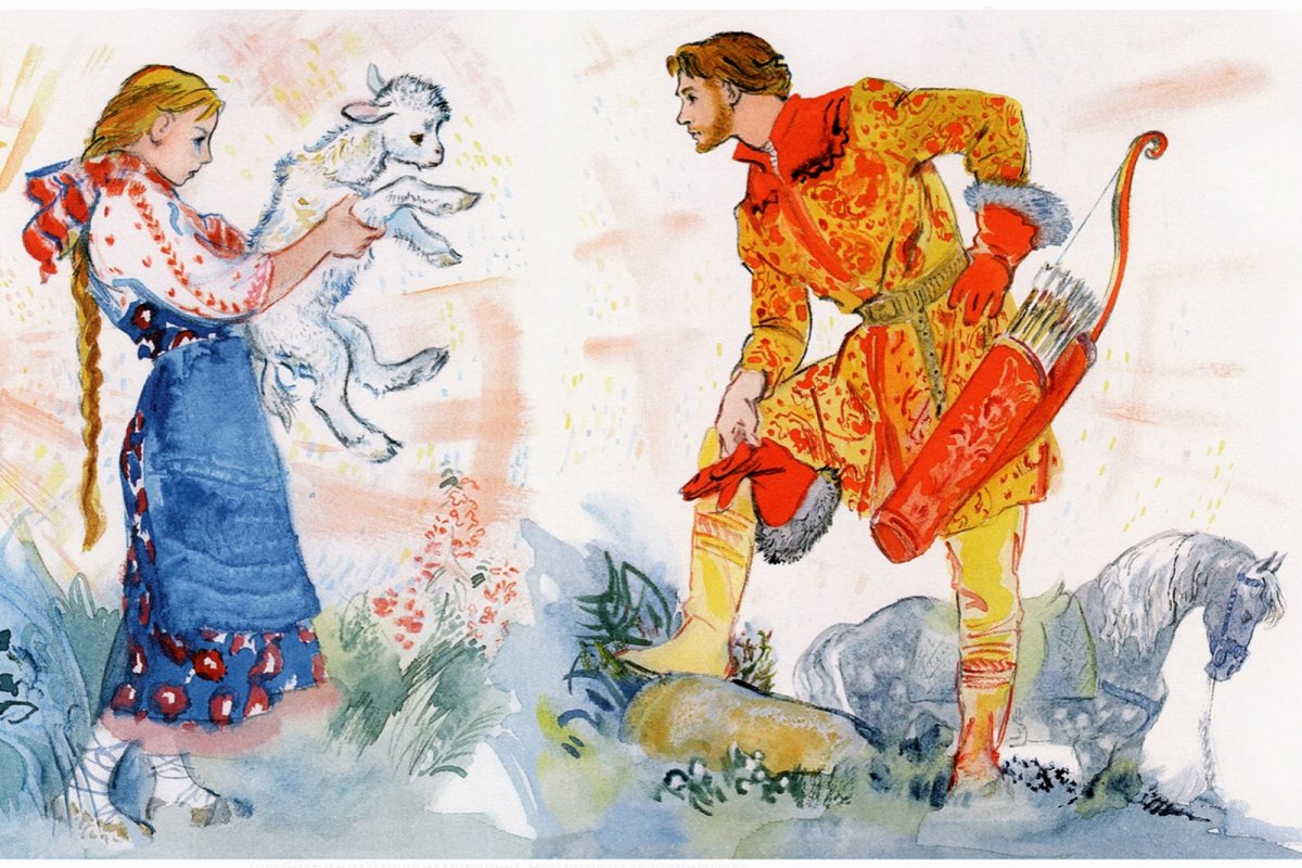 Две сестры сказка