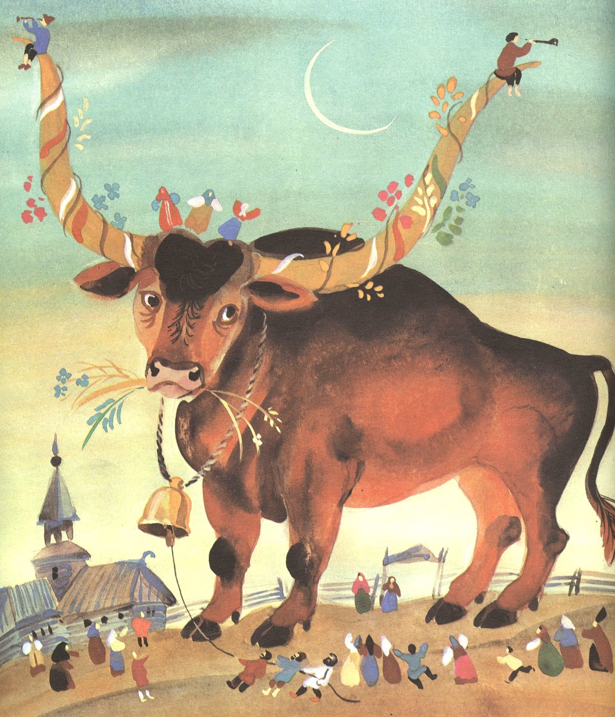 Сказки "лиса и журавль"