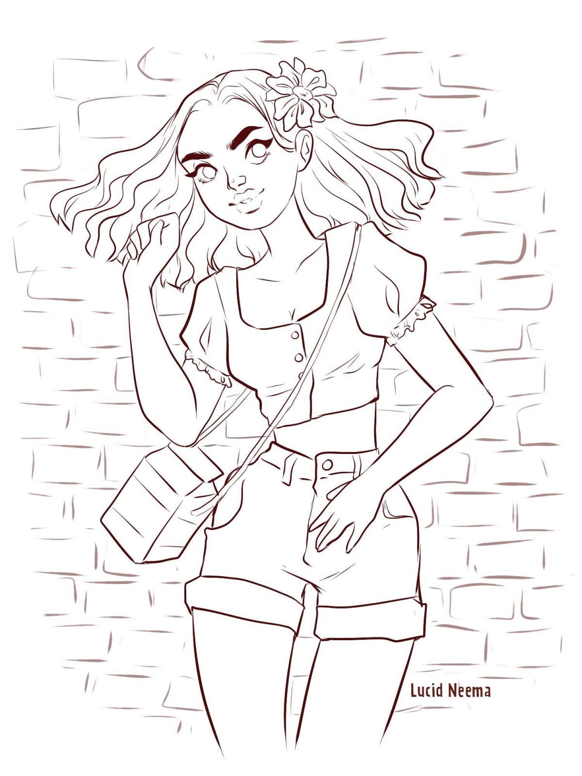 Раскраска казачки