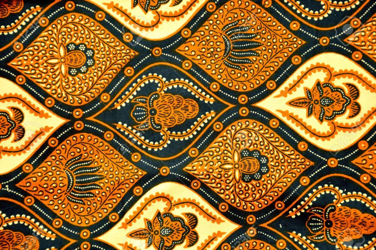 Индонезия орнамент линии батик Kawung