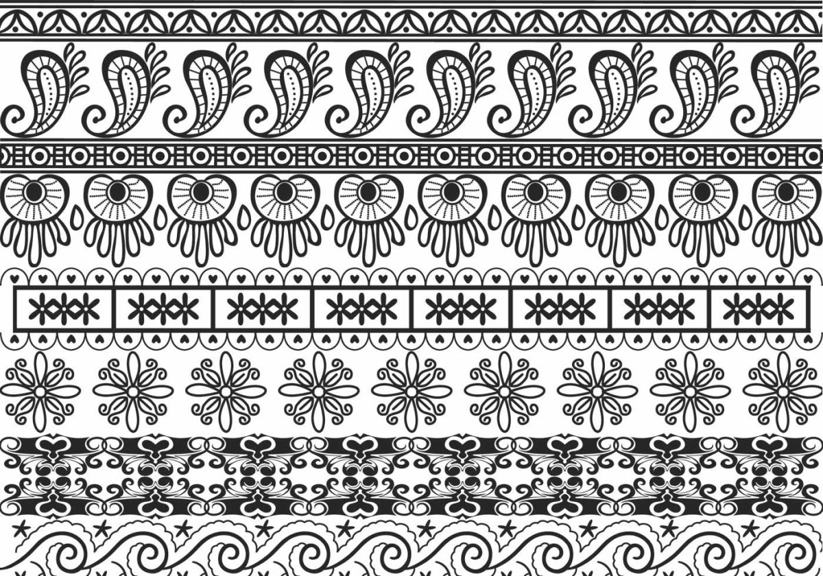 Узоры мехенди