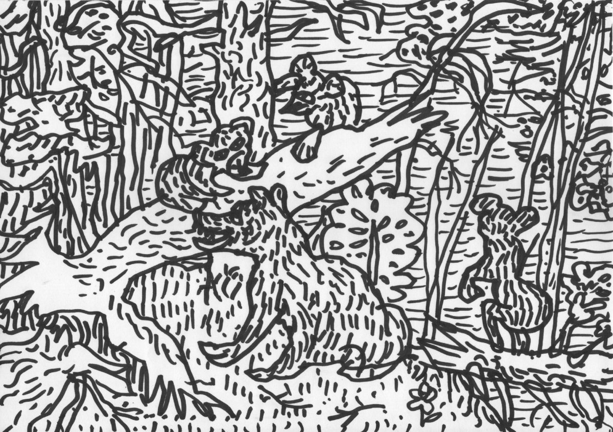 Мишки в Сосновом Бору картина Шишкина