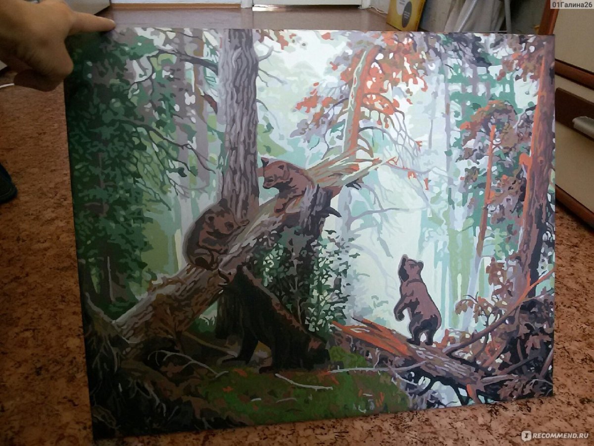 Иван Шишкин утро в Сосновом лесу