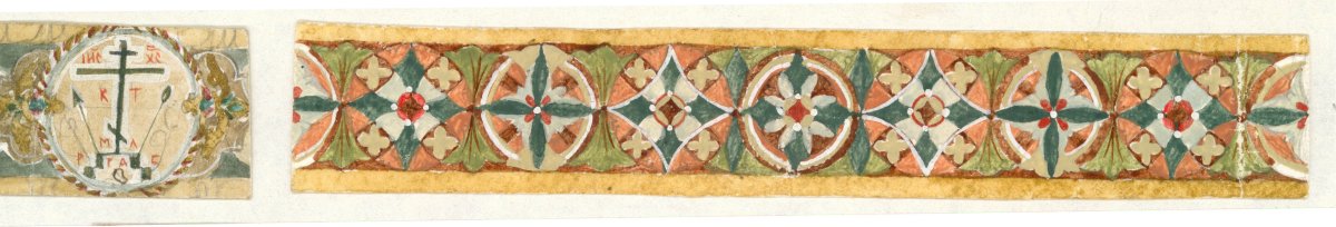 Орнамент 17 века