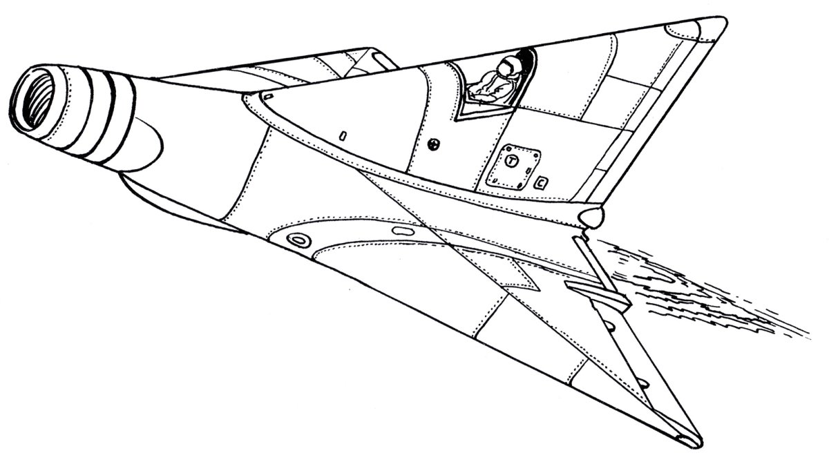 Самолет миг 15 рисунок