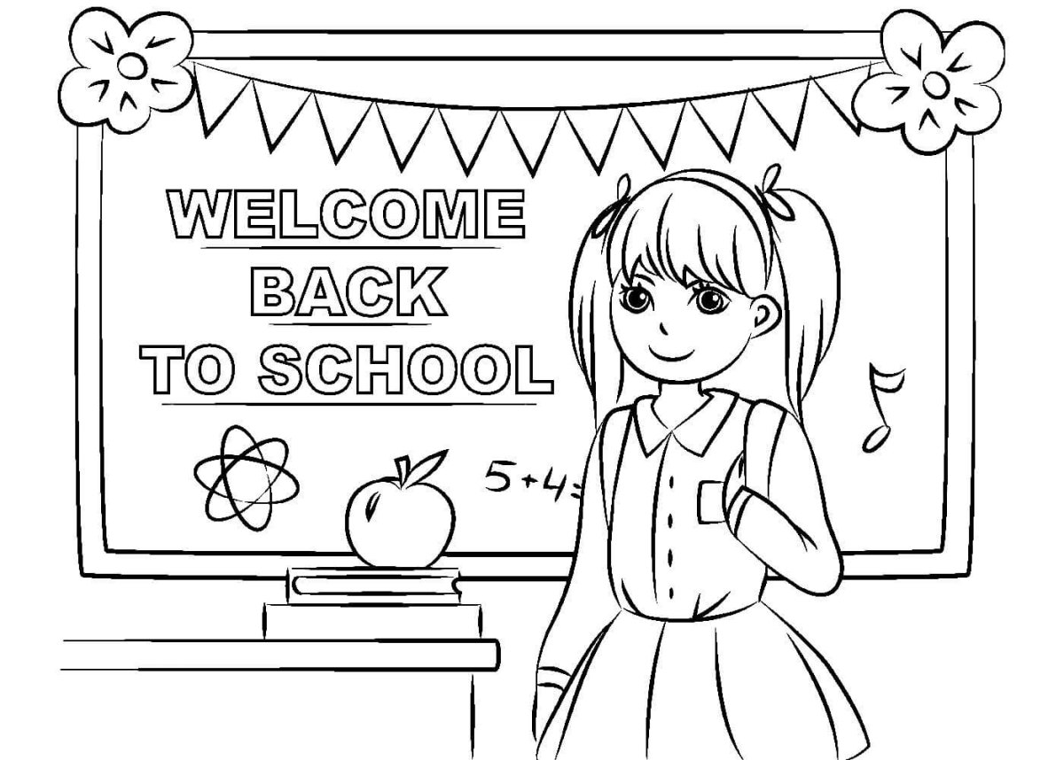 Открытка ко Дню учителя рисунок