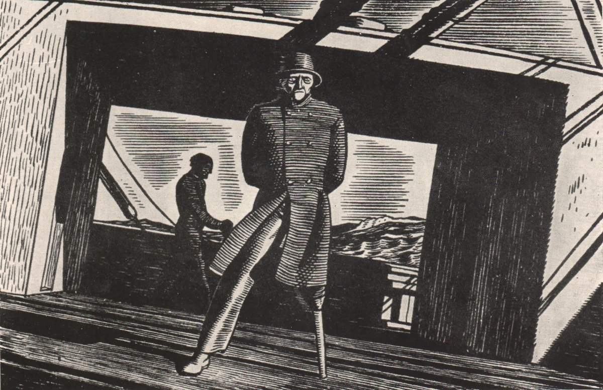 Рокуэлл Кент Моби Дик иллюстрации