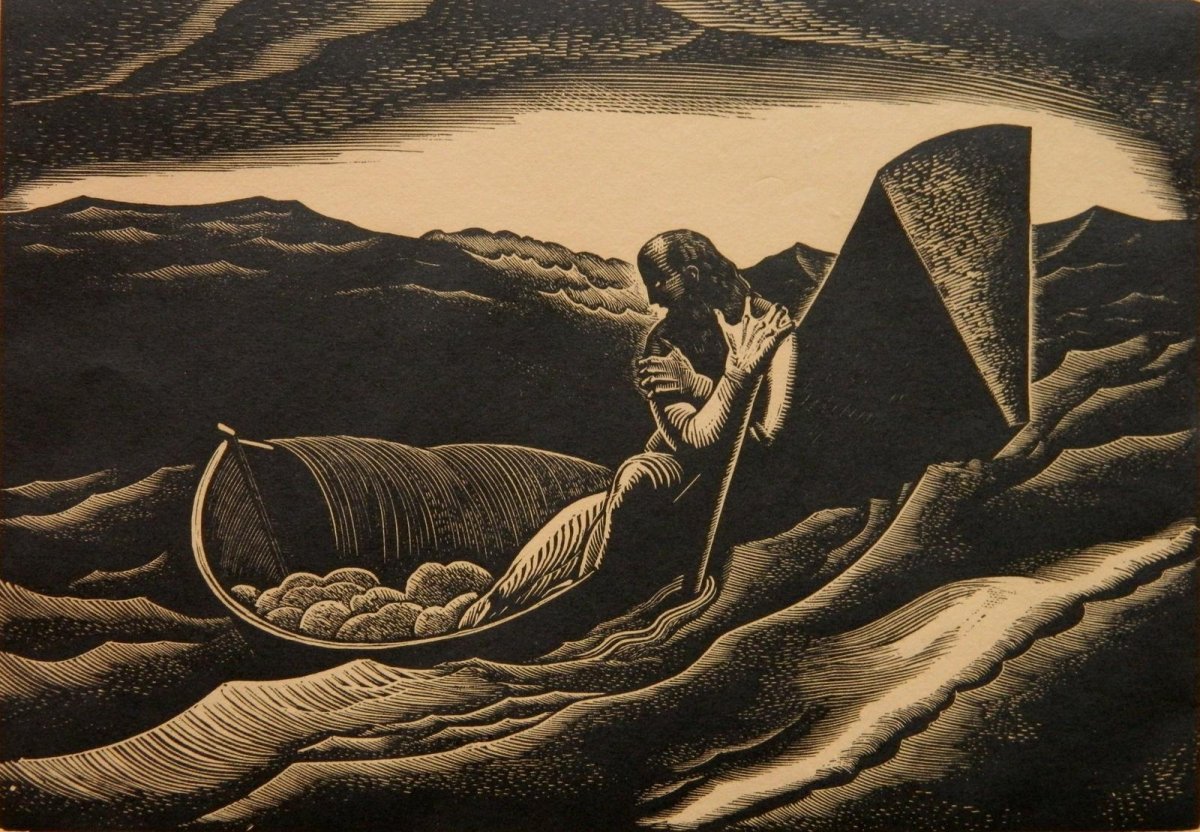 Рокуэлл Кент Моби Дик иллюстрации