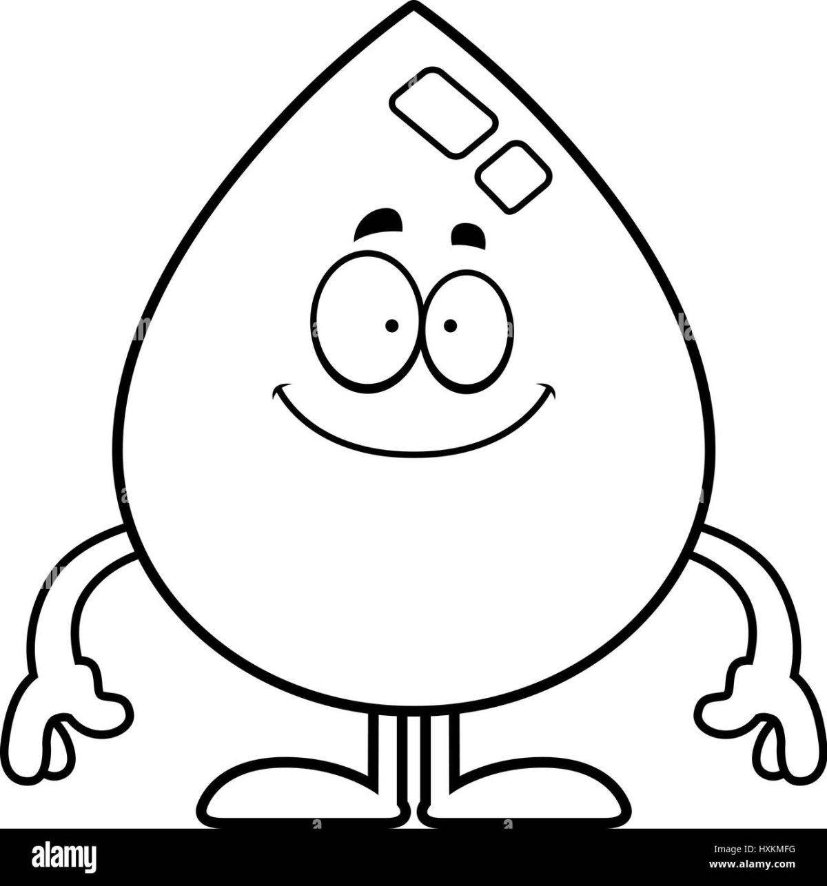 Капелька раскраска