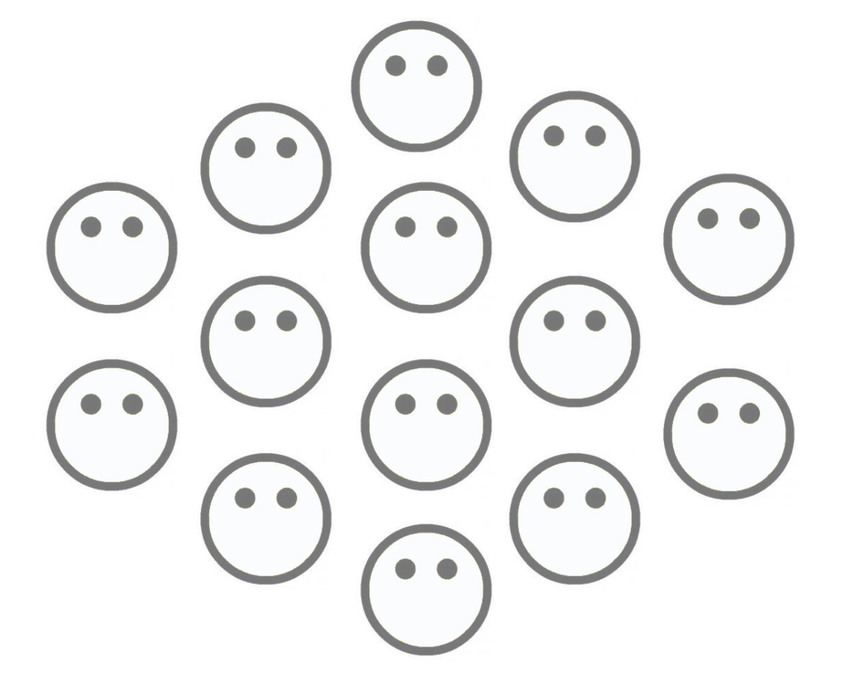 Смайлики для рефлексии черно белые