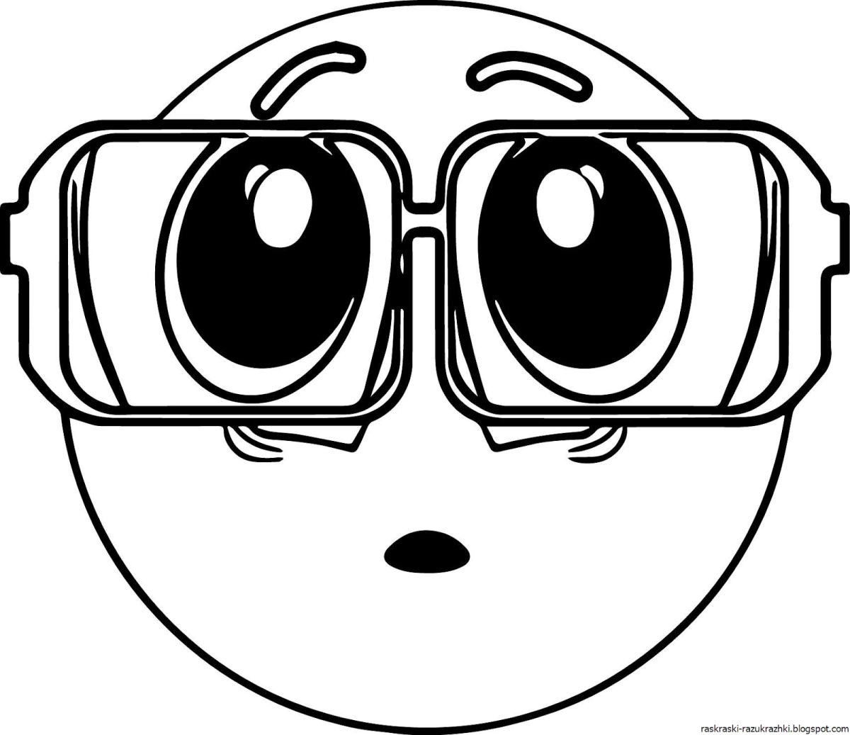 Глазки раскраска