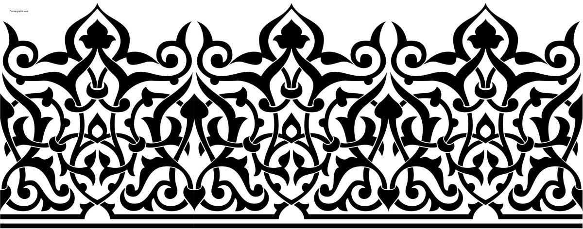 Арабский векторный орнамент