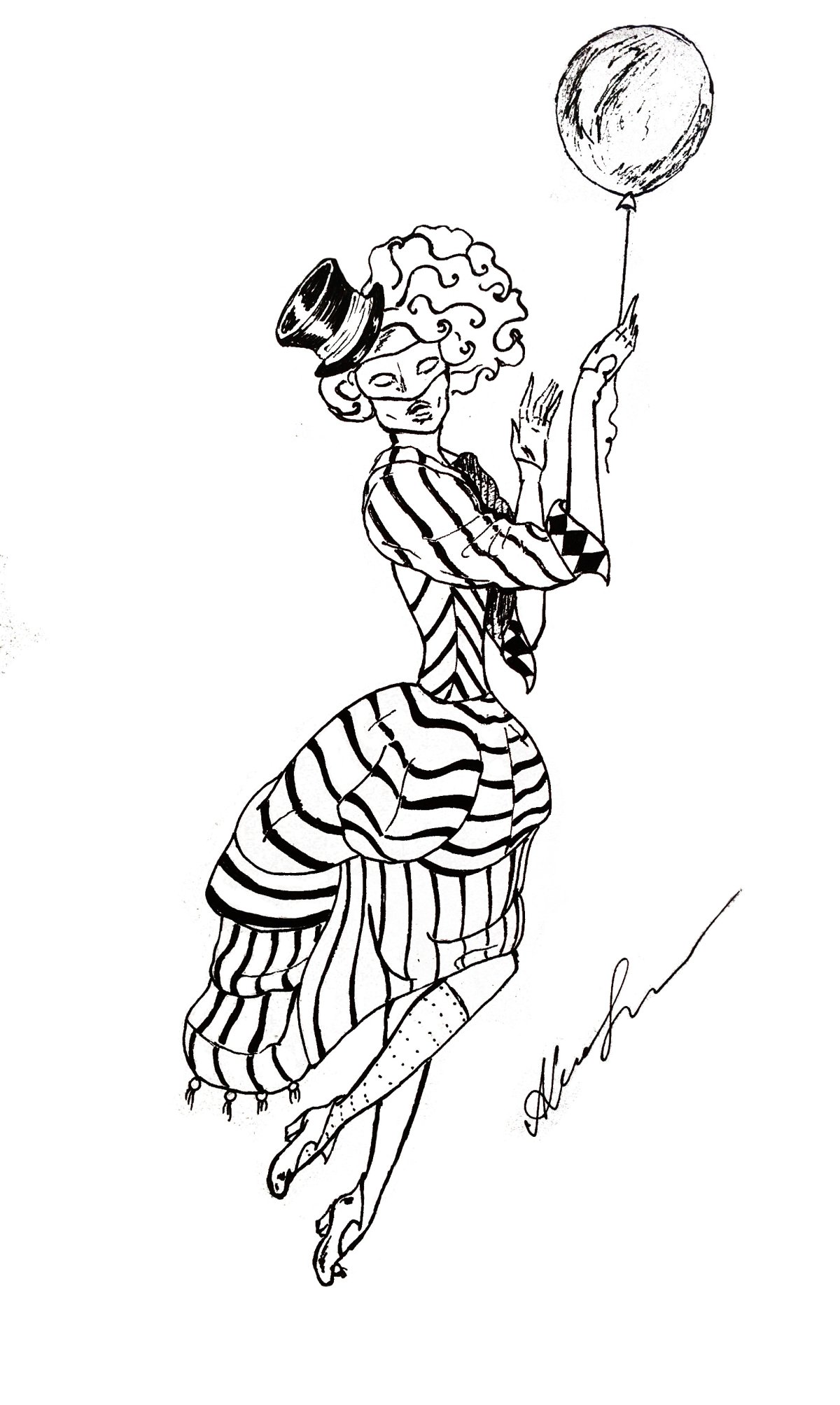 Цирк раскраска для детей