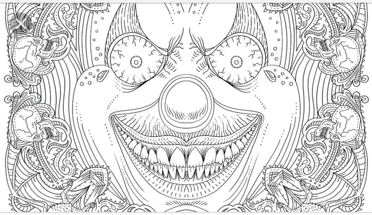 Раскраски антистресс фэнтези