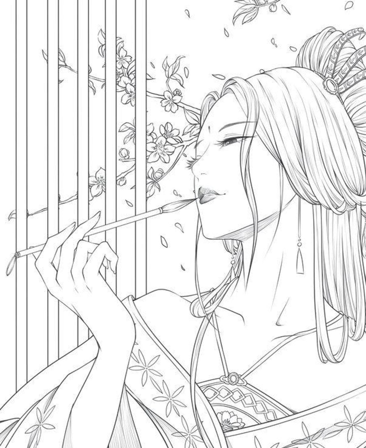 Раскраски для взрослых девочек