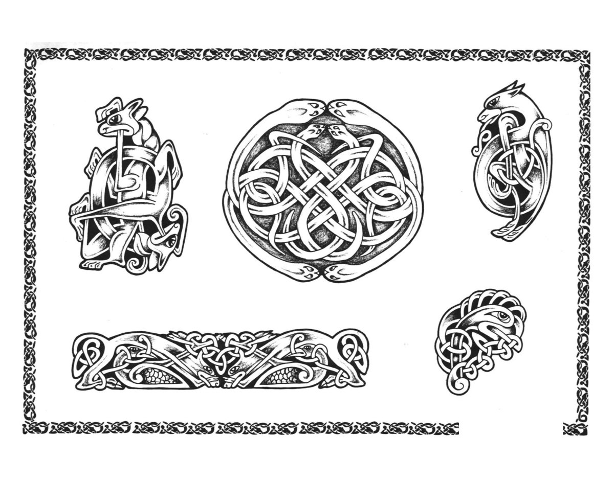 Языческий орнамент древней Руси