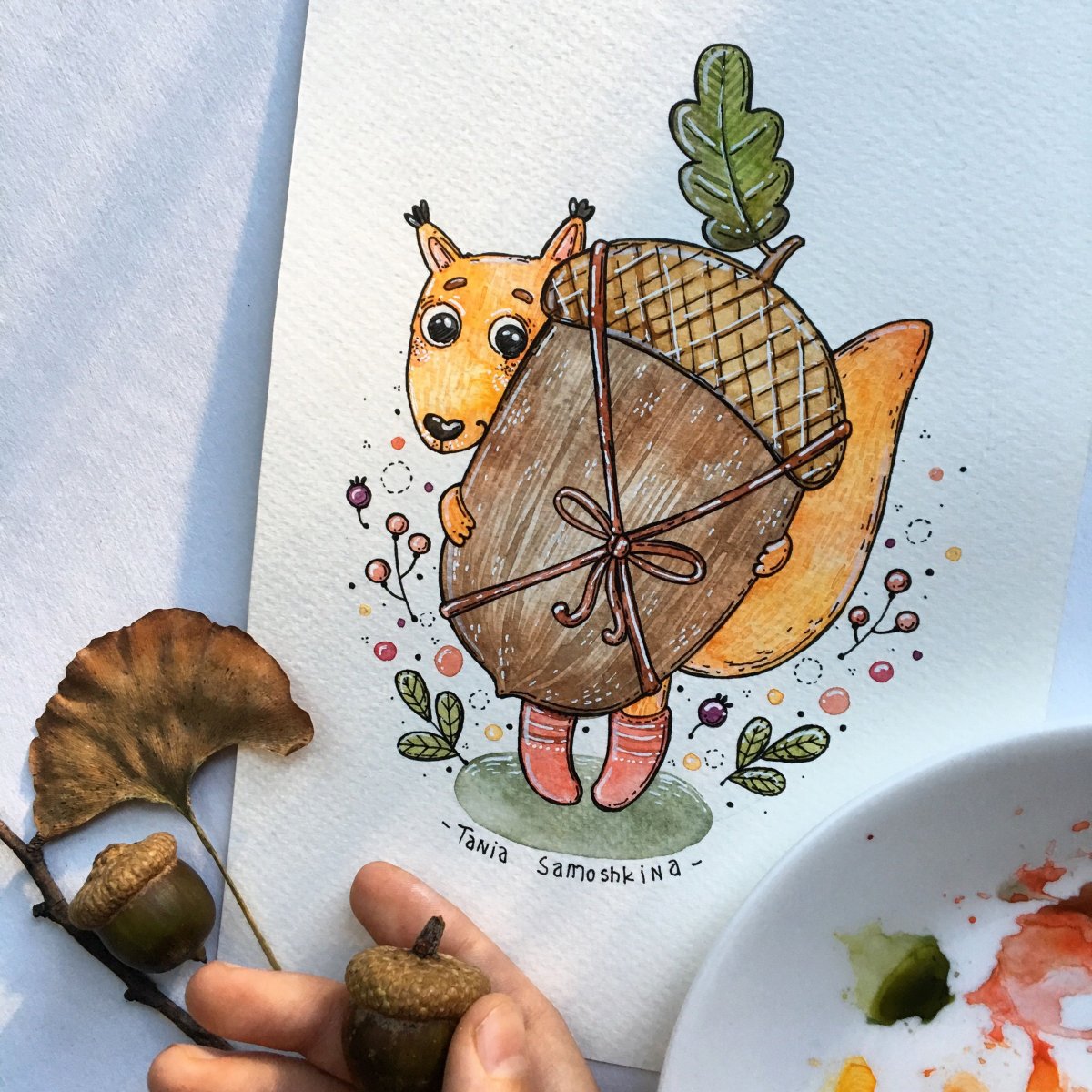 Таня Самошкина иллюстратор