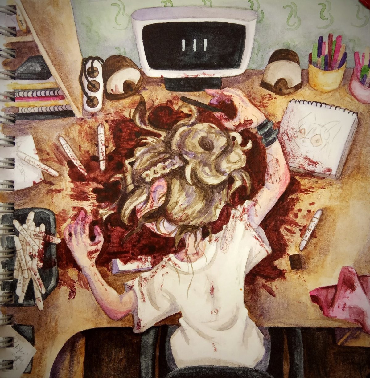 Миша Марвин рисунки