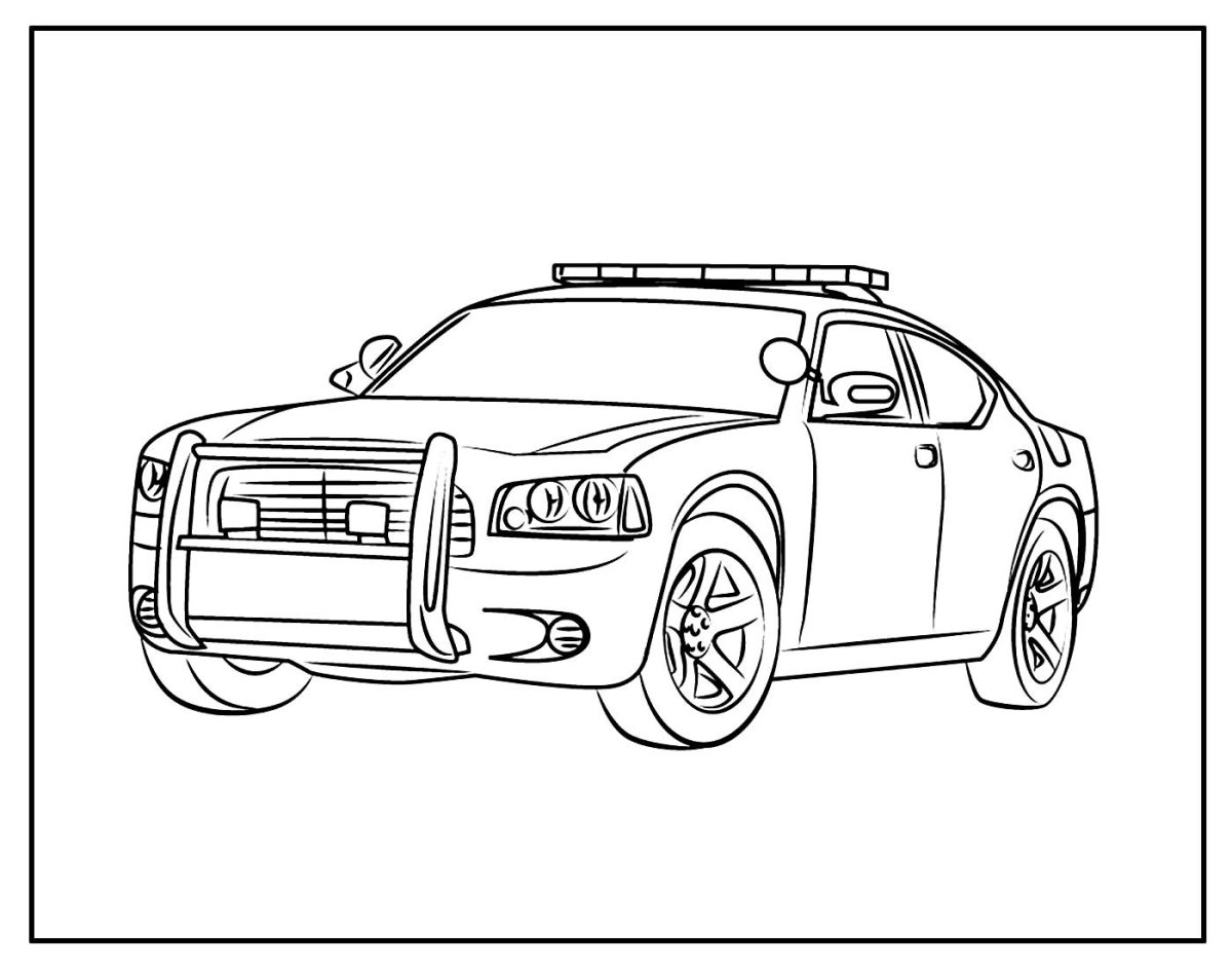 Раскраска машины Велли