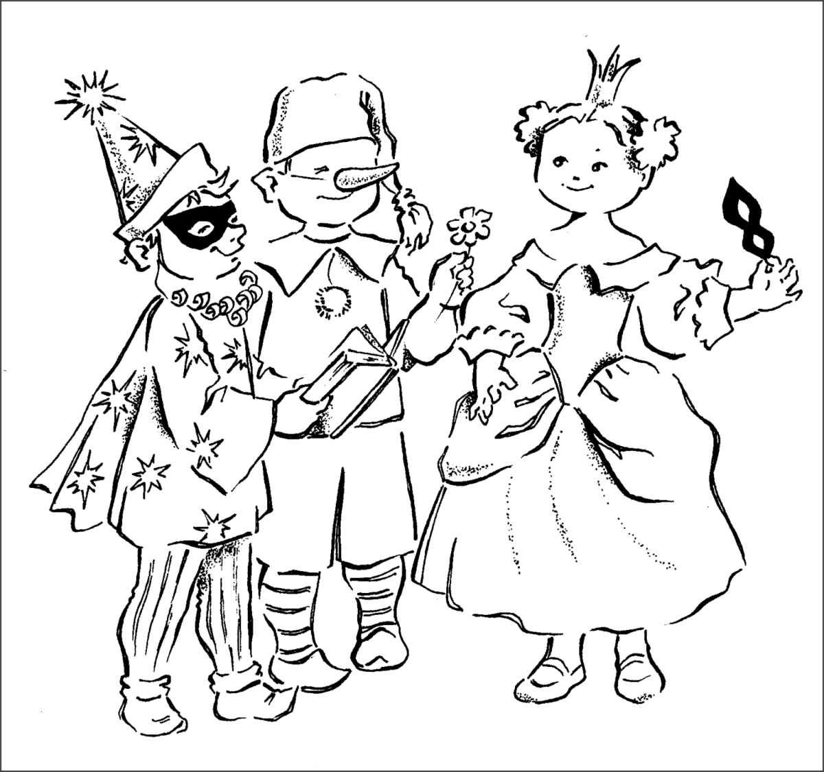 Цирк. Раскраска