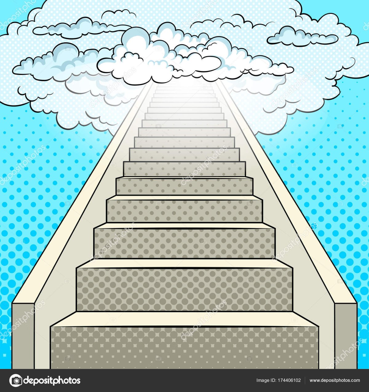 Лестница рисунок