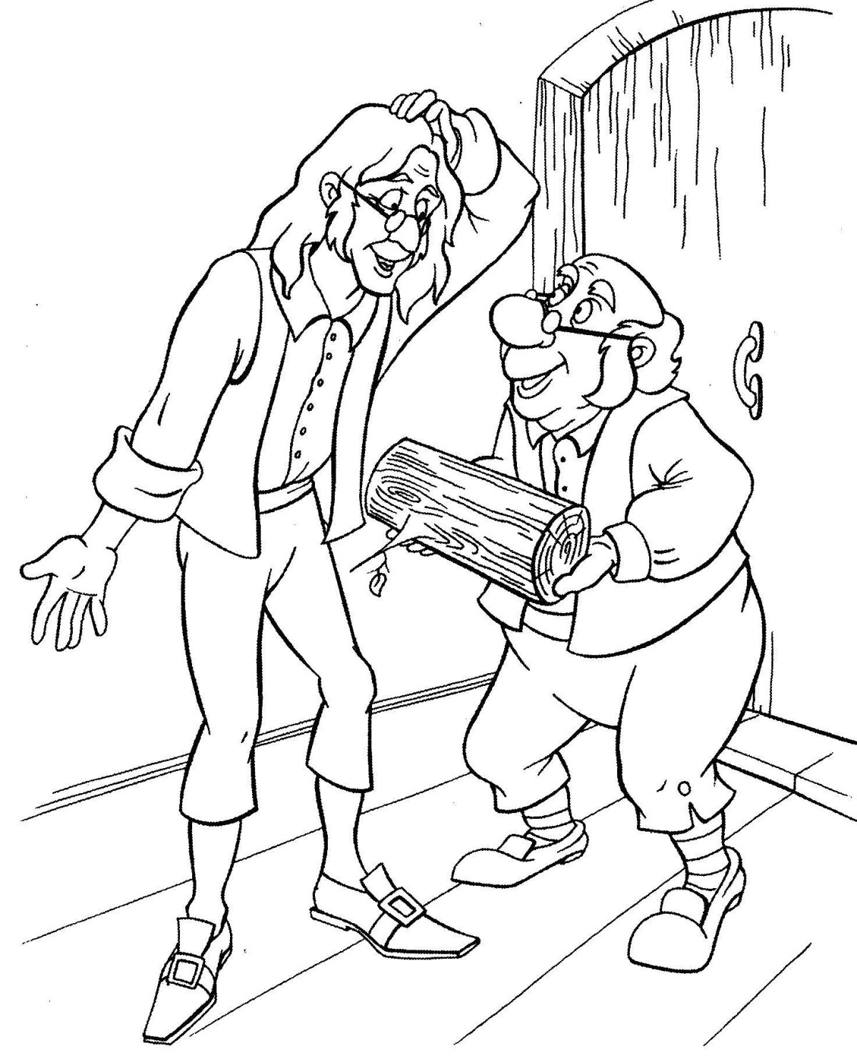 Очаг мультяшный