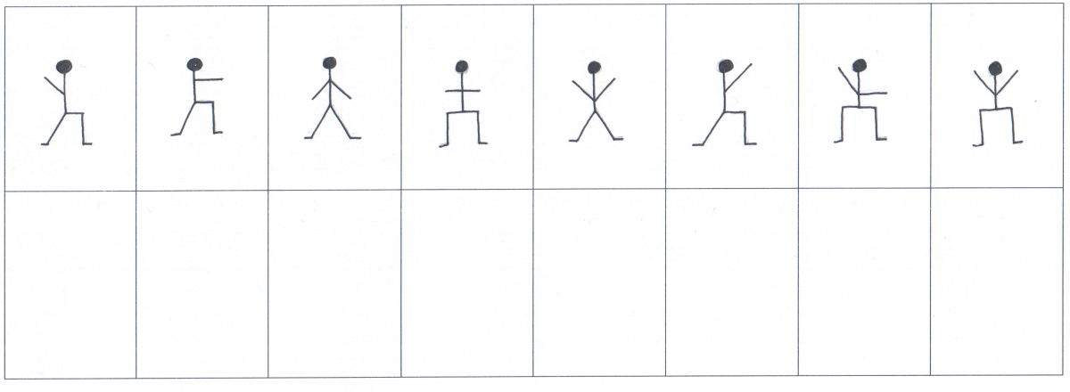 Карточки с человечками