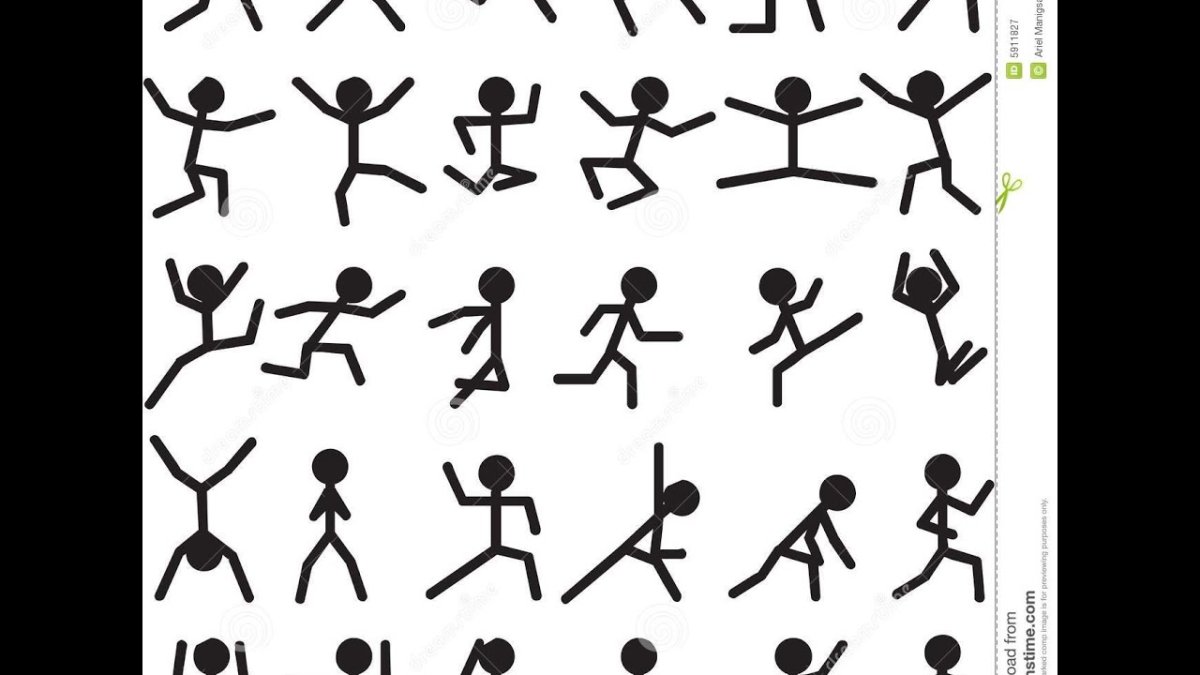 Человечек рисунок