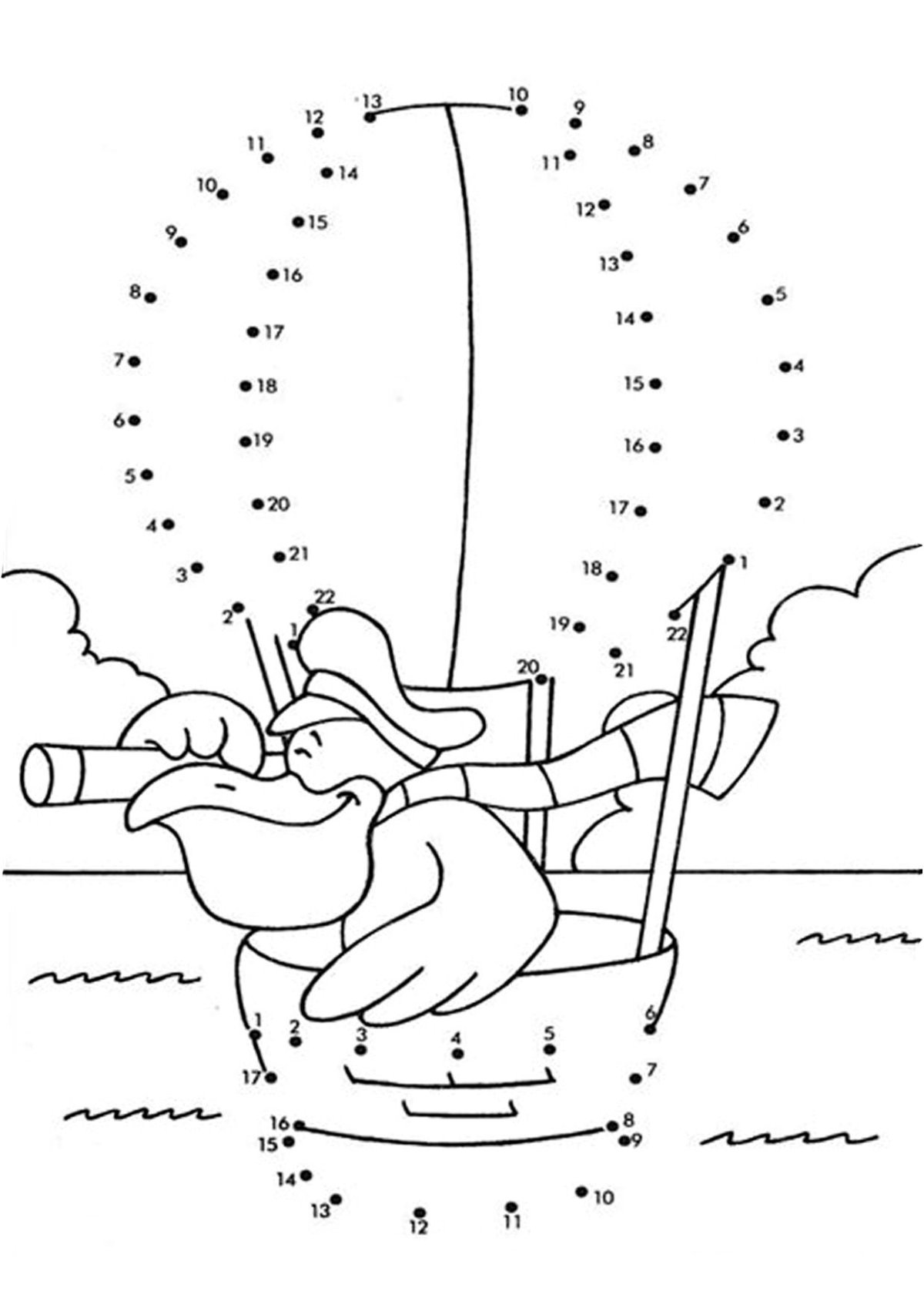Рисование по точкам транспорт