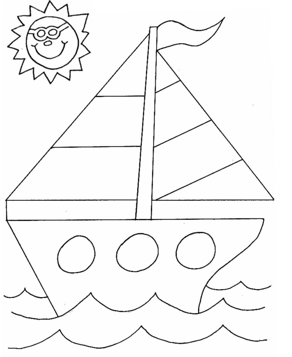 Соединить кораблик по точкам