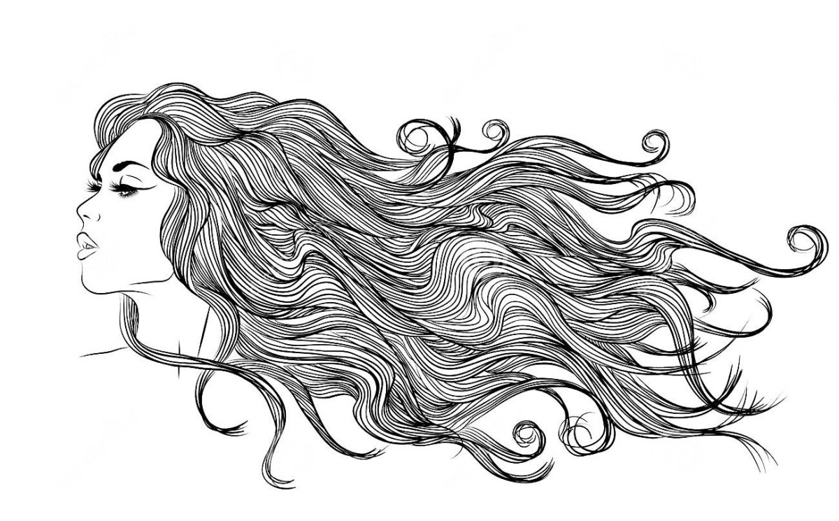 Расческа раскраска для малышей