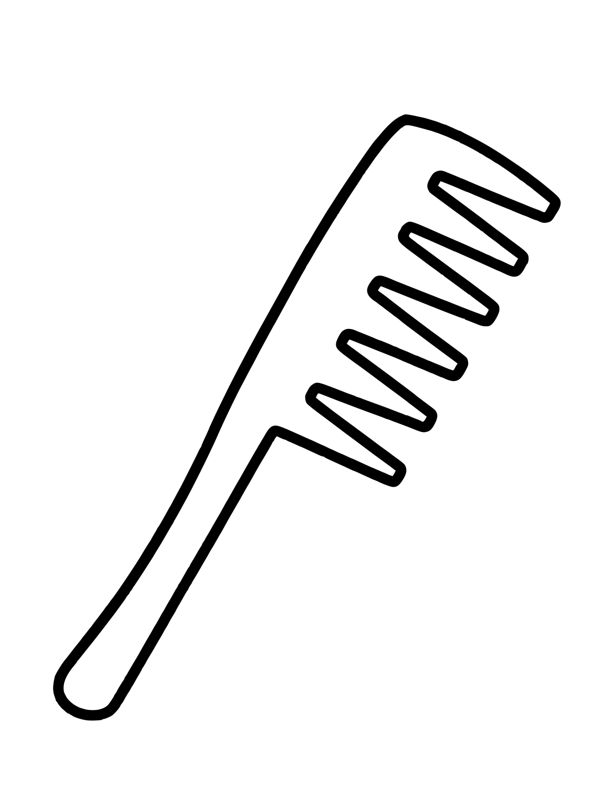 Волосы раскраска для детей