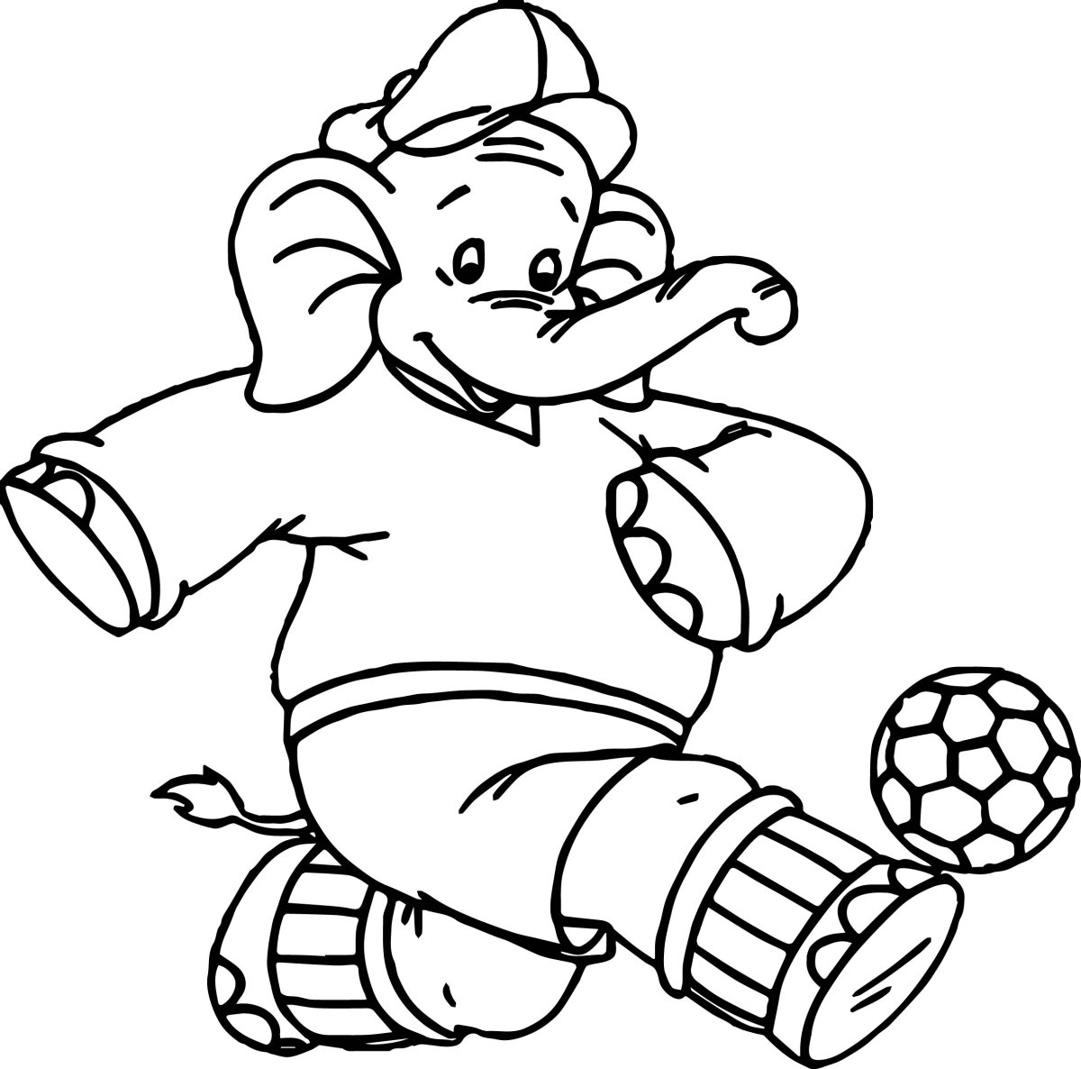 Разукрашки кенгуру