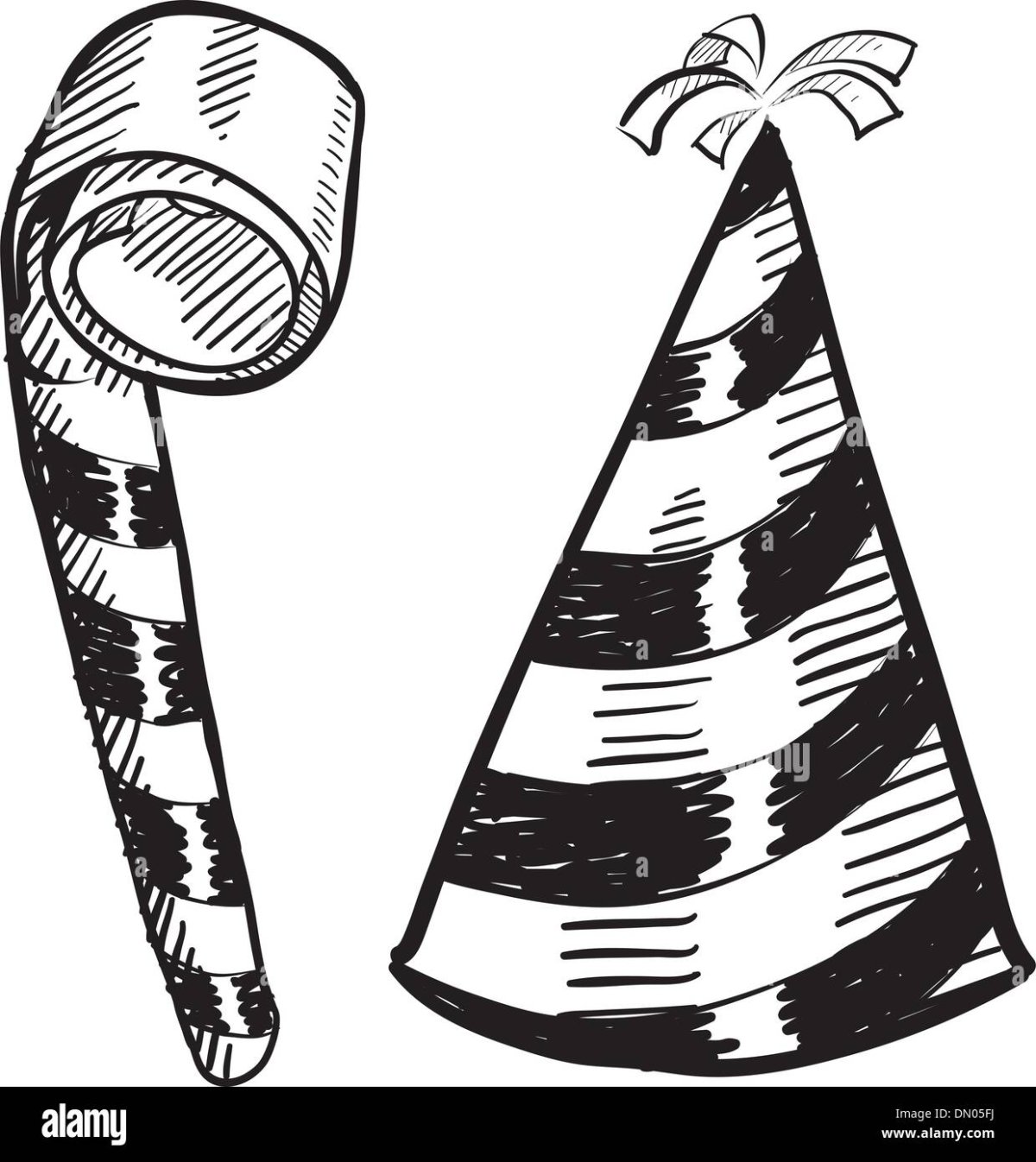 Колпак клоуна раскраска