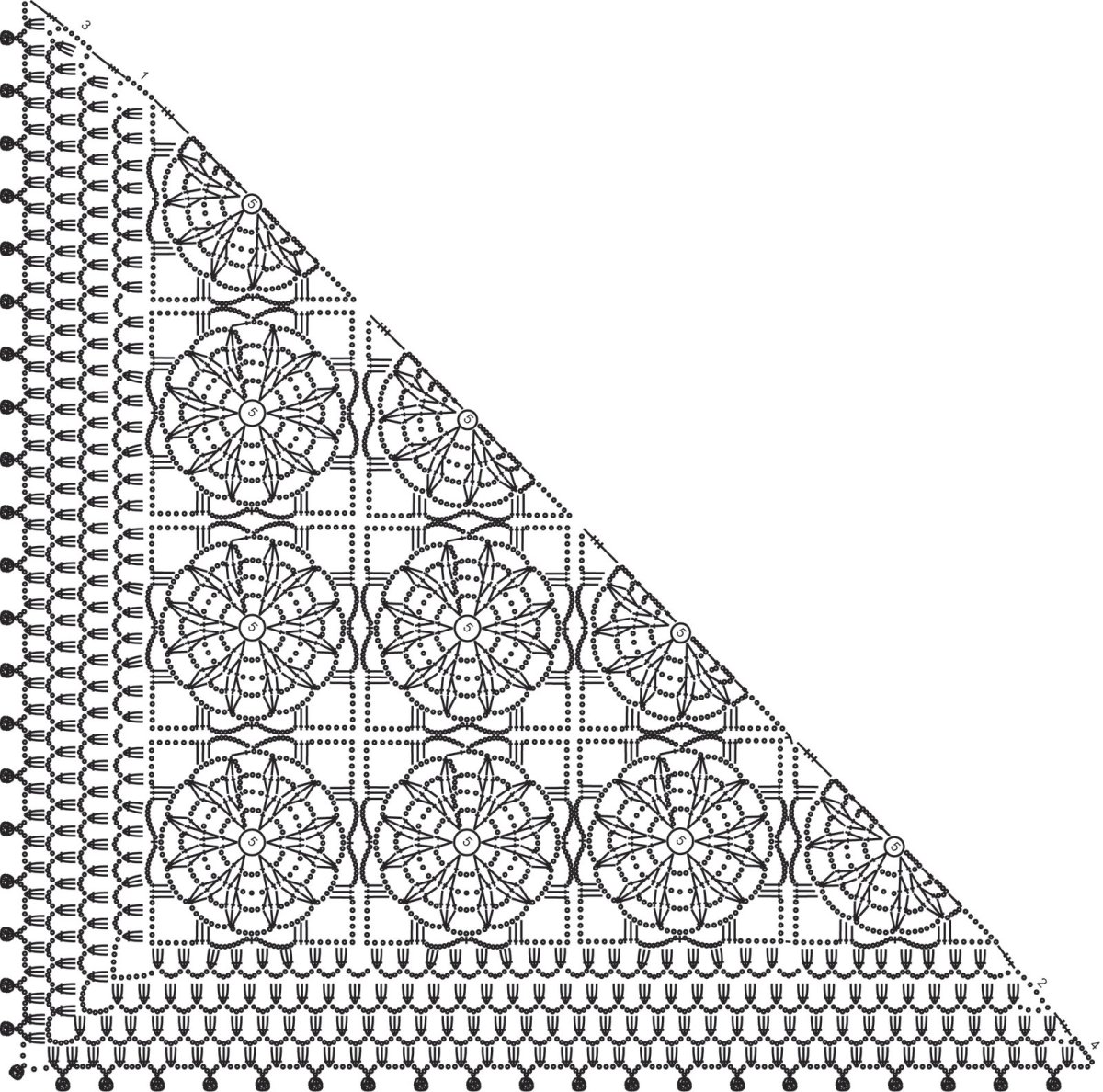 Узор для шали