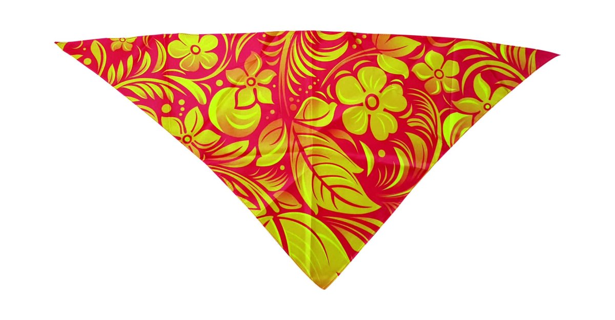 Косынка на белом фоне