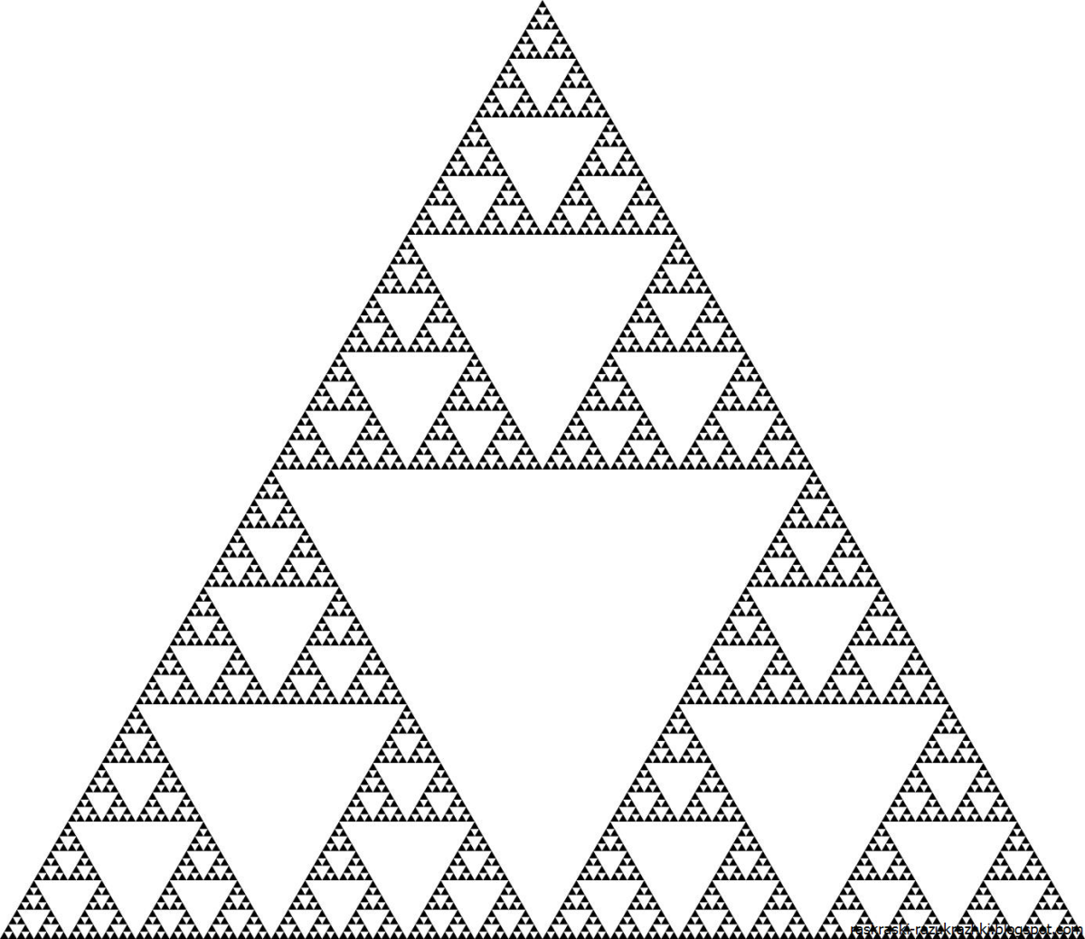 Треугольник Серпинского Паскаль