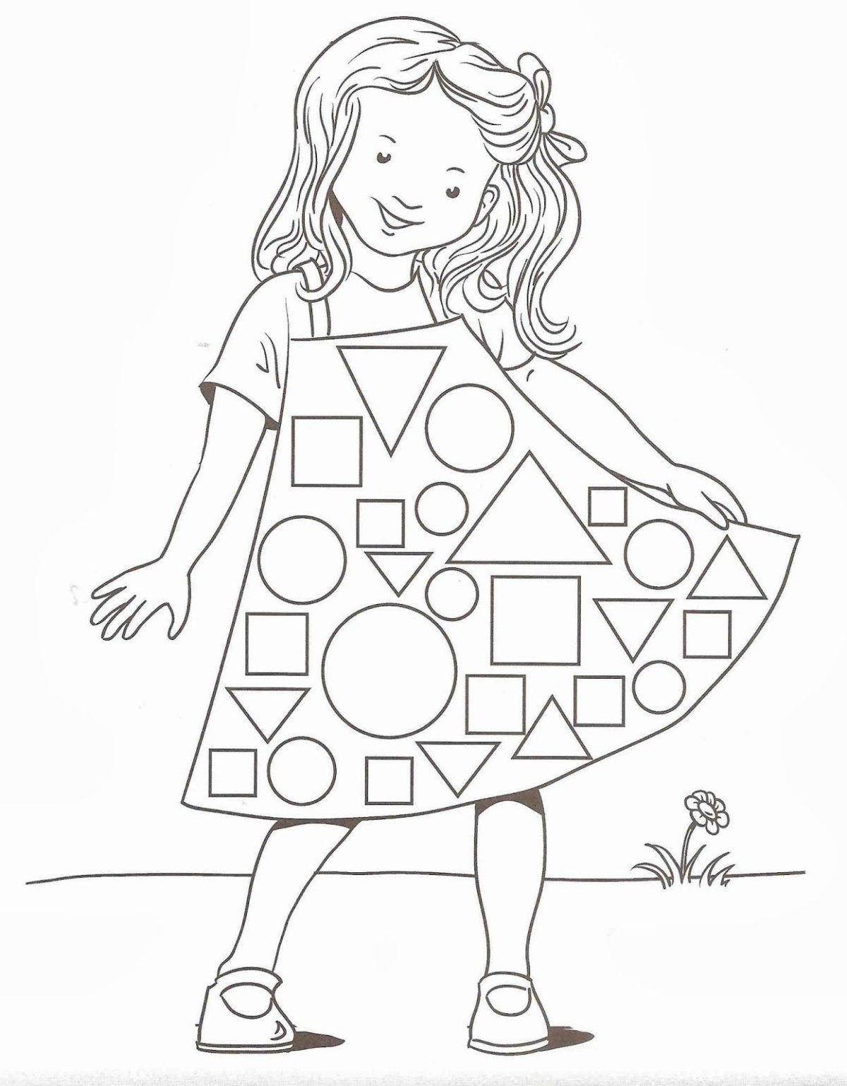 Рисование по фигурам для детей