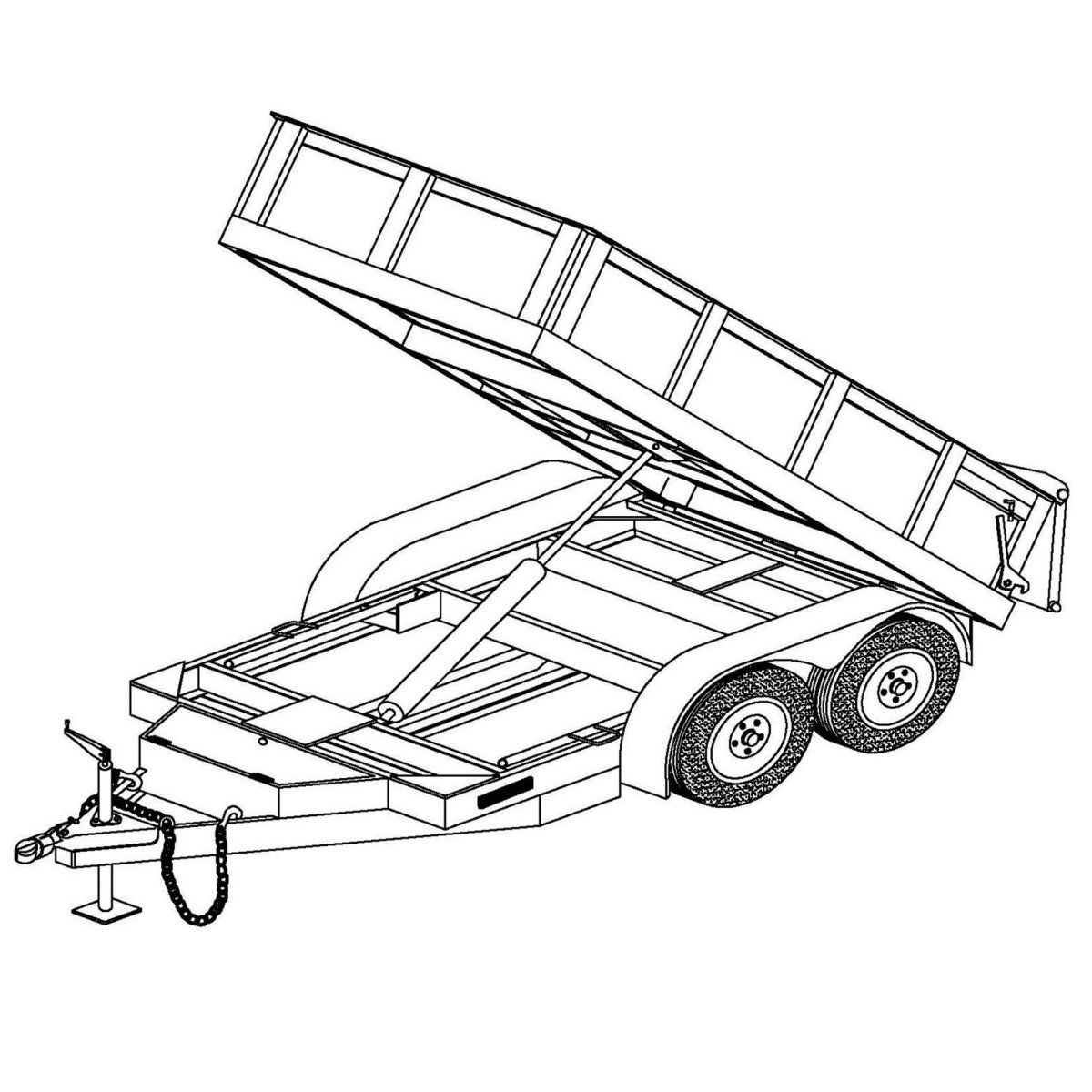 Колесо монстр трака сбоку