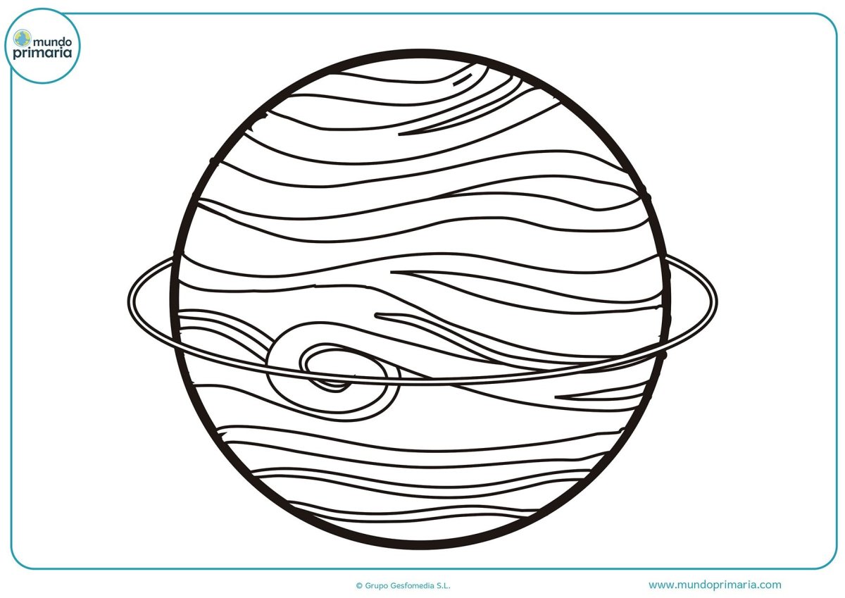 Планета Юпитер раскраска